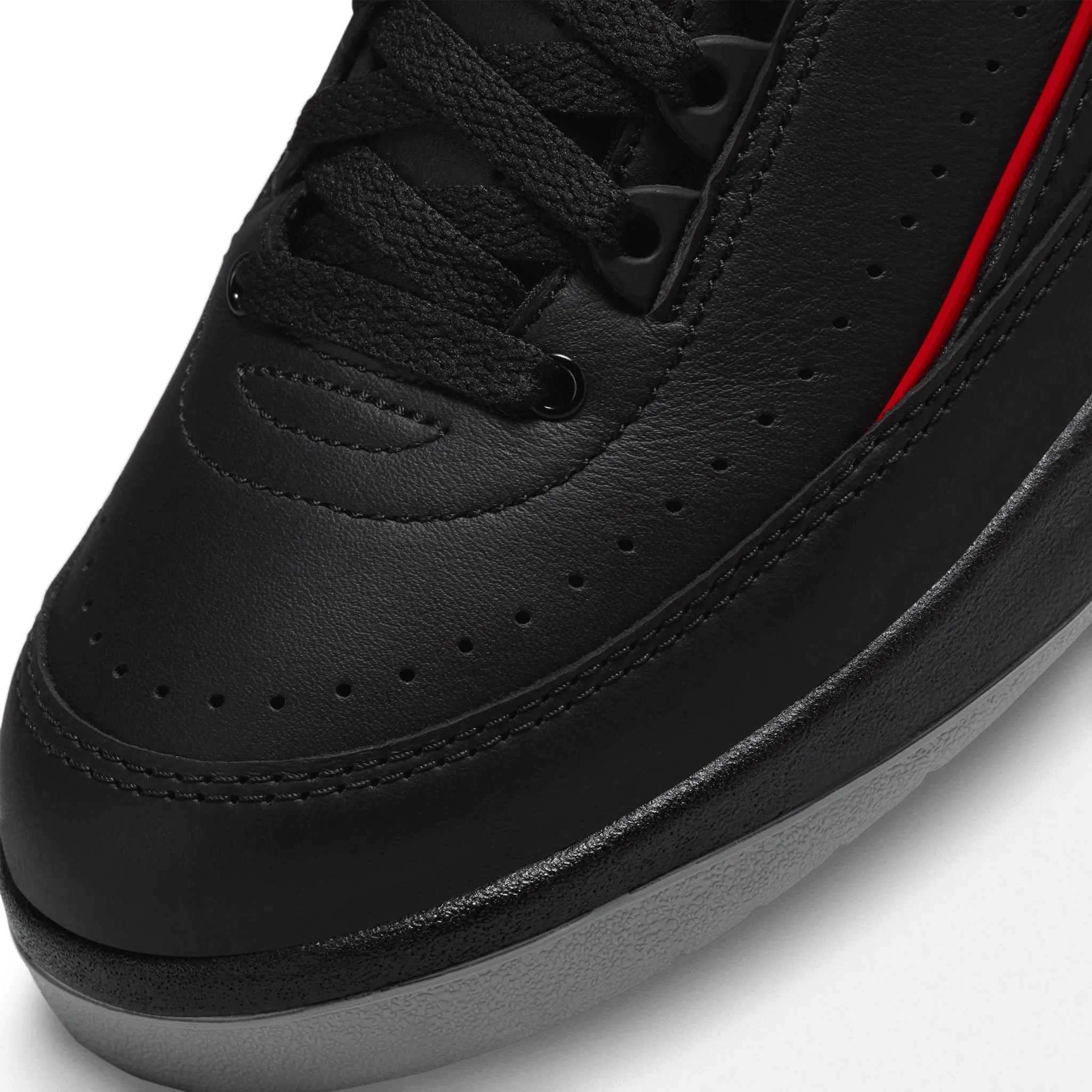 Air Jordan 2 Retro Low Black Fire Red DV9956-006