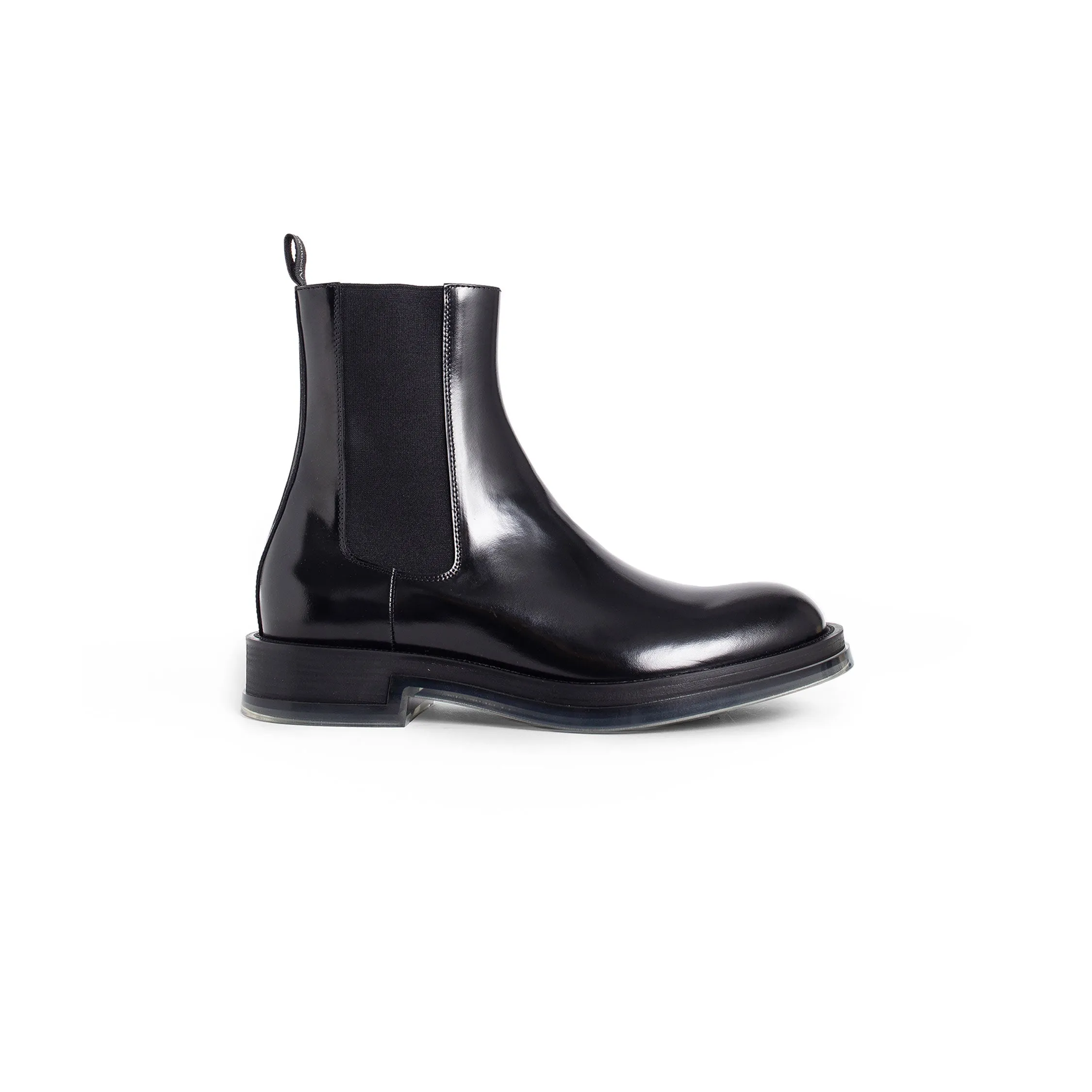 ALEXANDER MCQUEEN MAN BLACK BOOTS