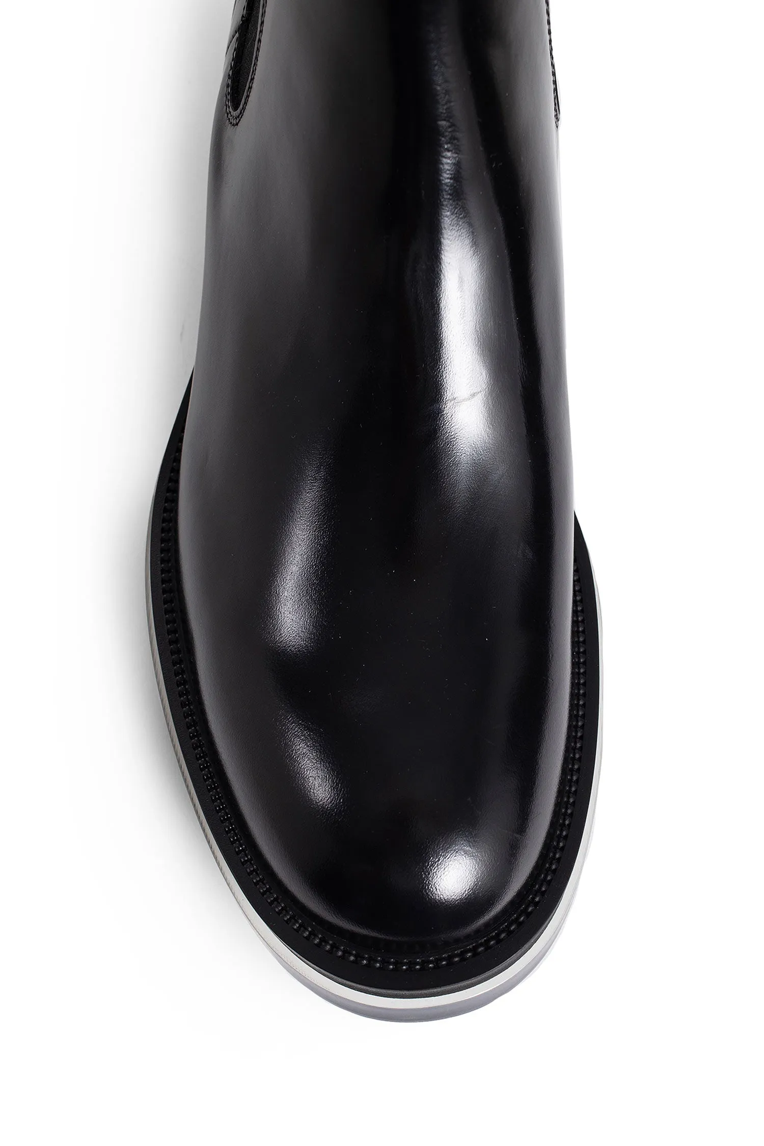 ALEXANDER MCQUEEN MAN BLACK BOOTS