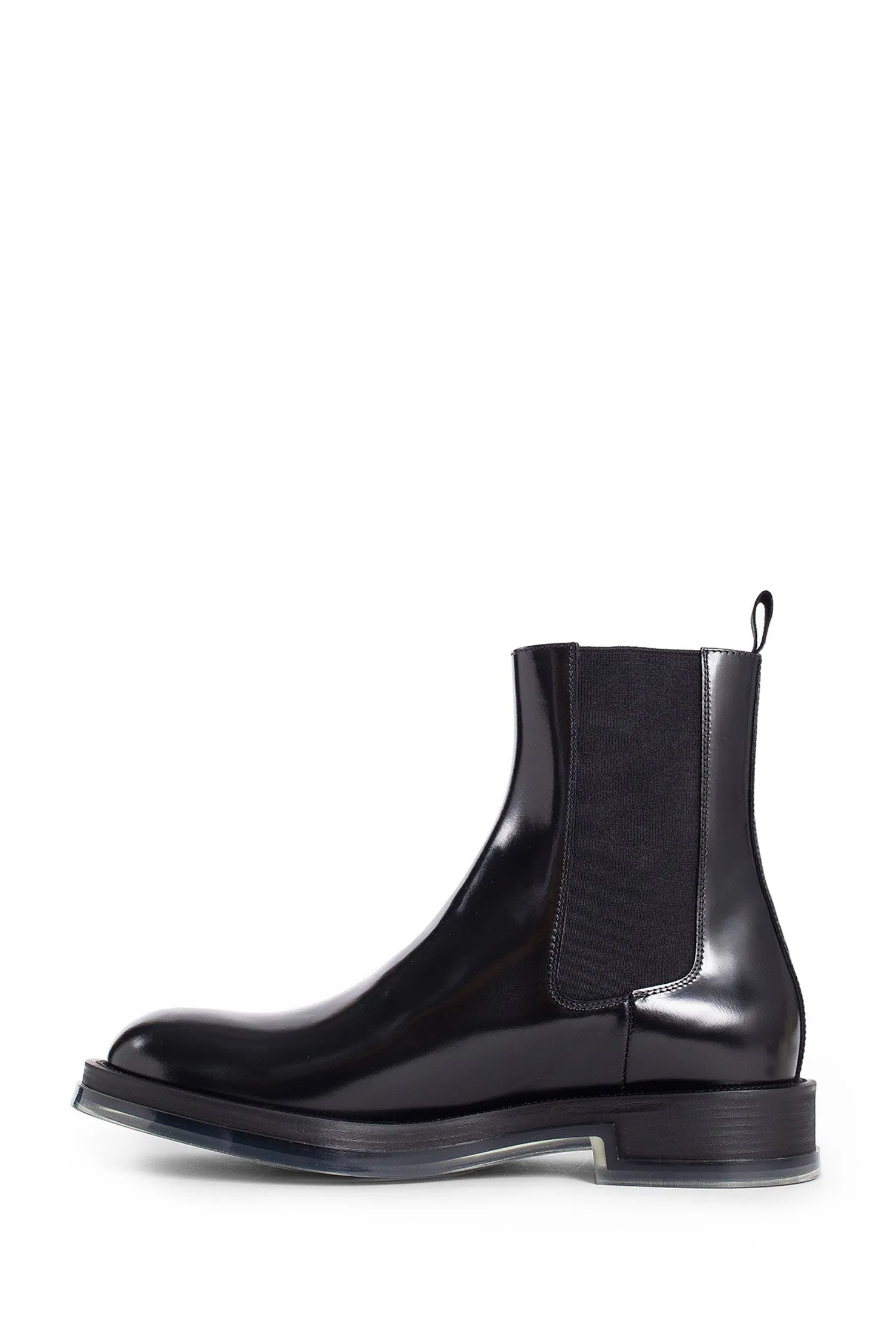 ALEXANDER MCQUEEN MAN BLACK BOOTS