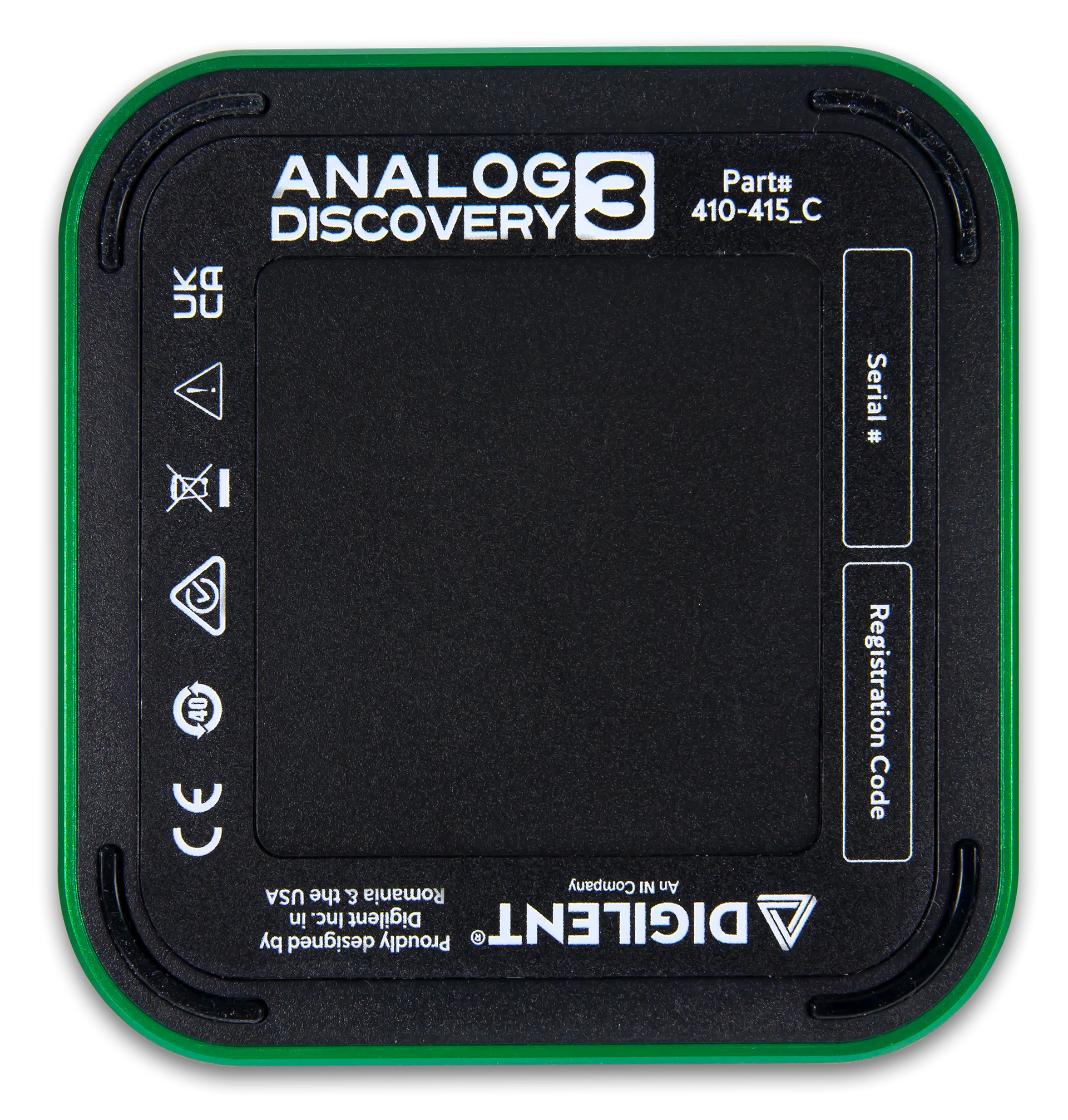 Analog Discovery 3: 125 MS/s USB Oscilloscope, Waveform Generator, Logic Analyzer, and Variable Power Supply