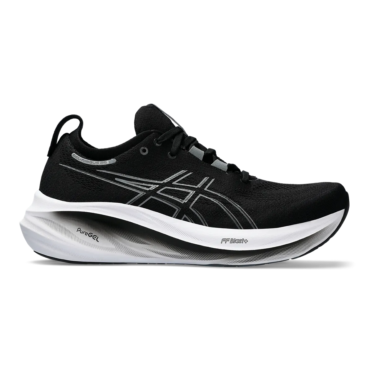 Asics Gel Nimbus 26 - Black - Graphite Grey