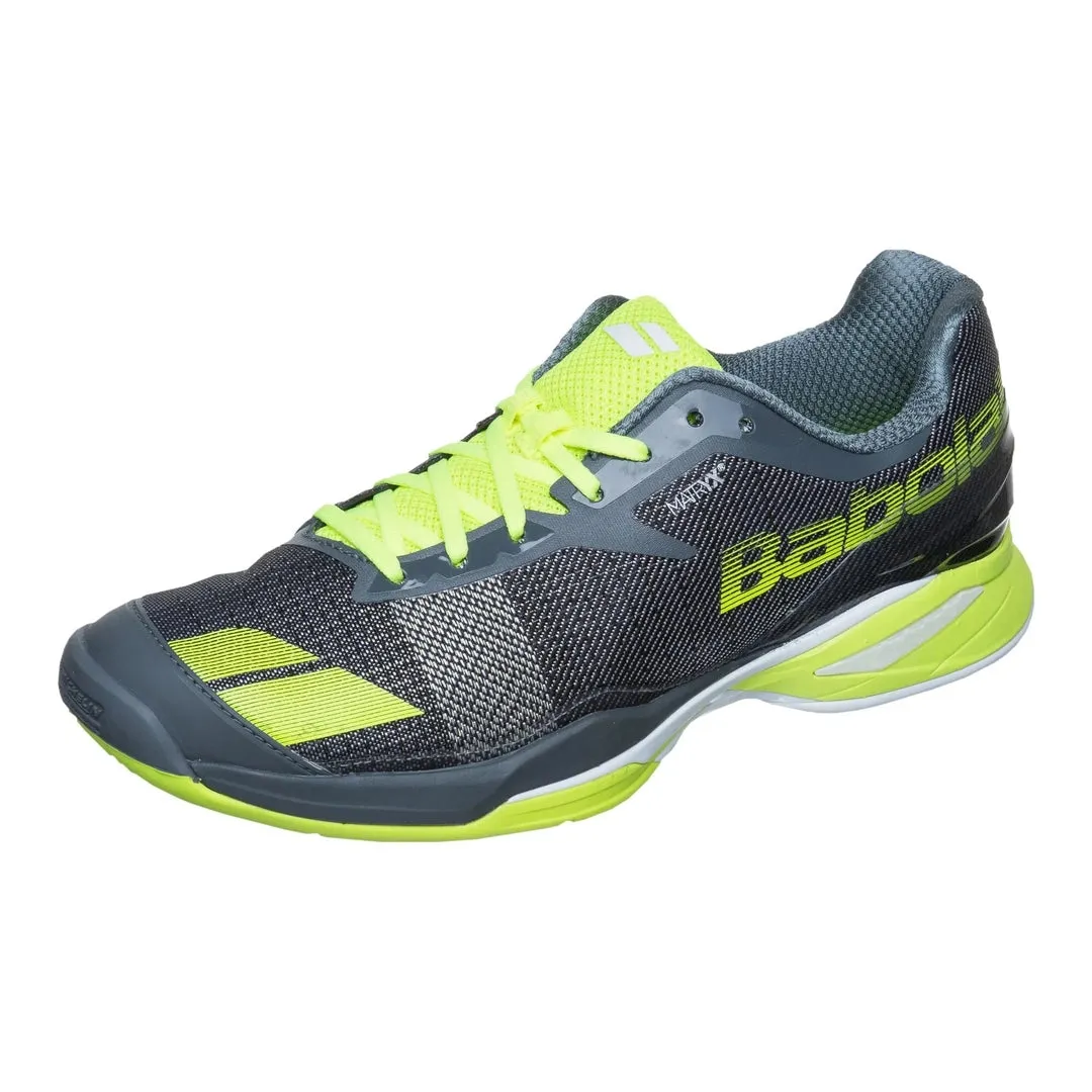 Babolat Jet Clay Men Black Yellow Tennis & Padel Shoes