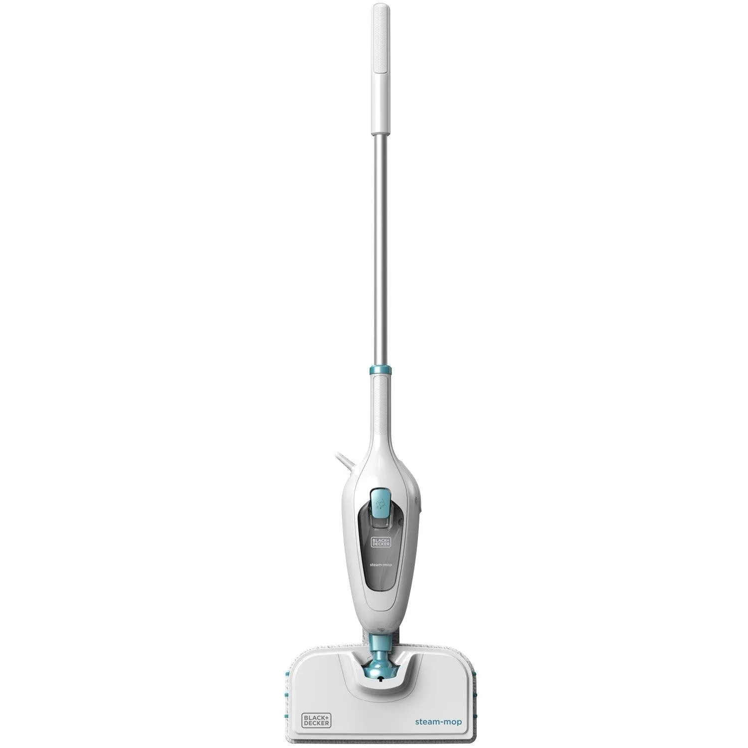 Black & Decker 1300W Steam Mop - White & Blue | FSM13E1-GB