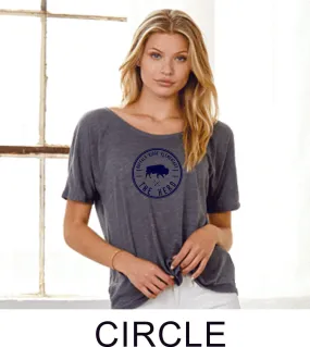 BRE Ladies Slouchy Tee- 5 Designs