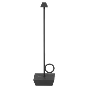 Broggi Bugia portable table lamp anthracite