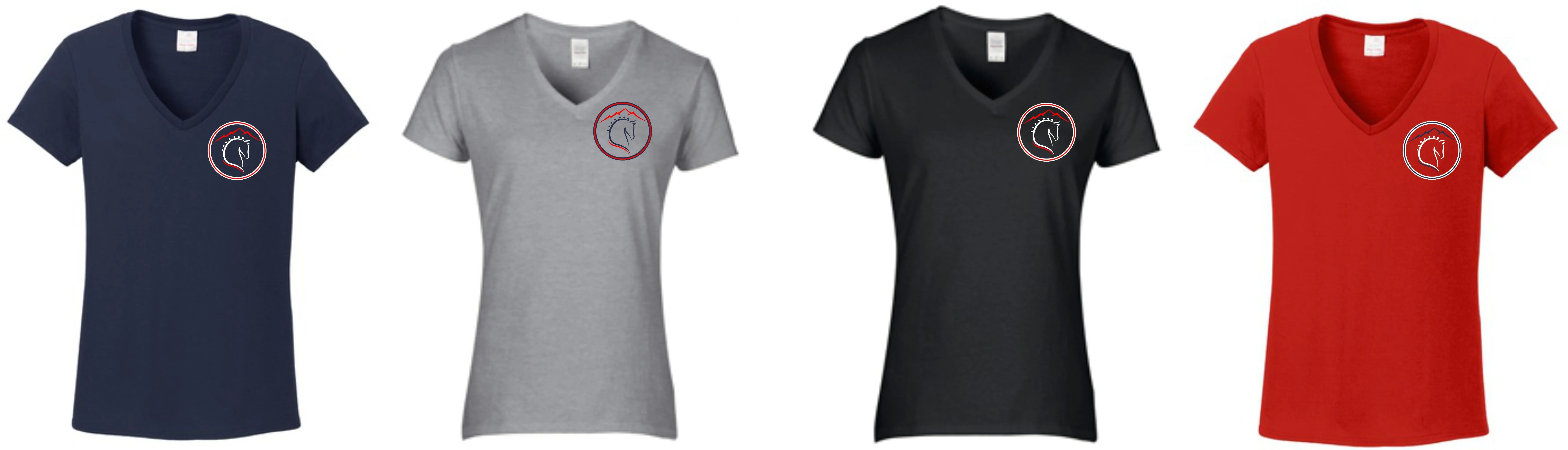 Can Am Stables Ladies Tee-  Matte or Glitter