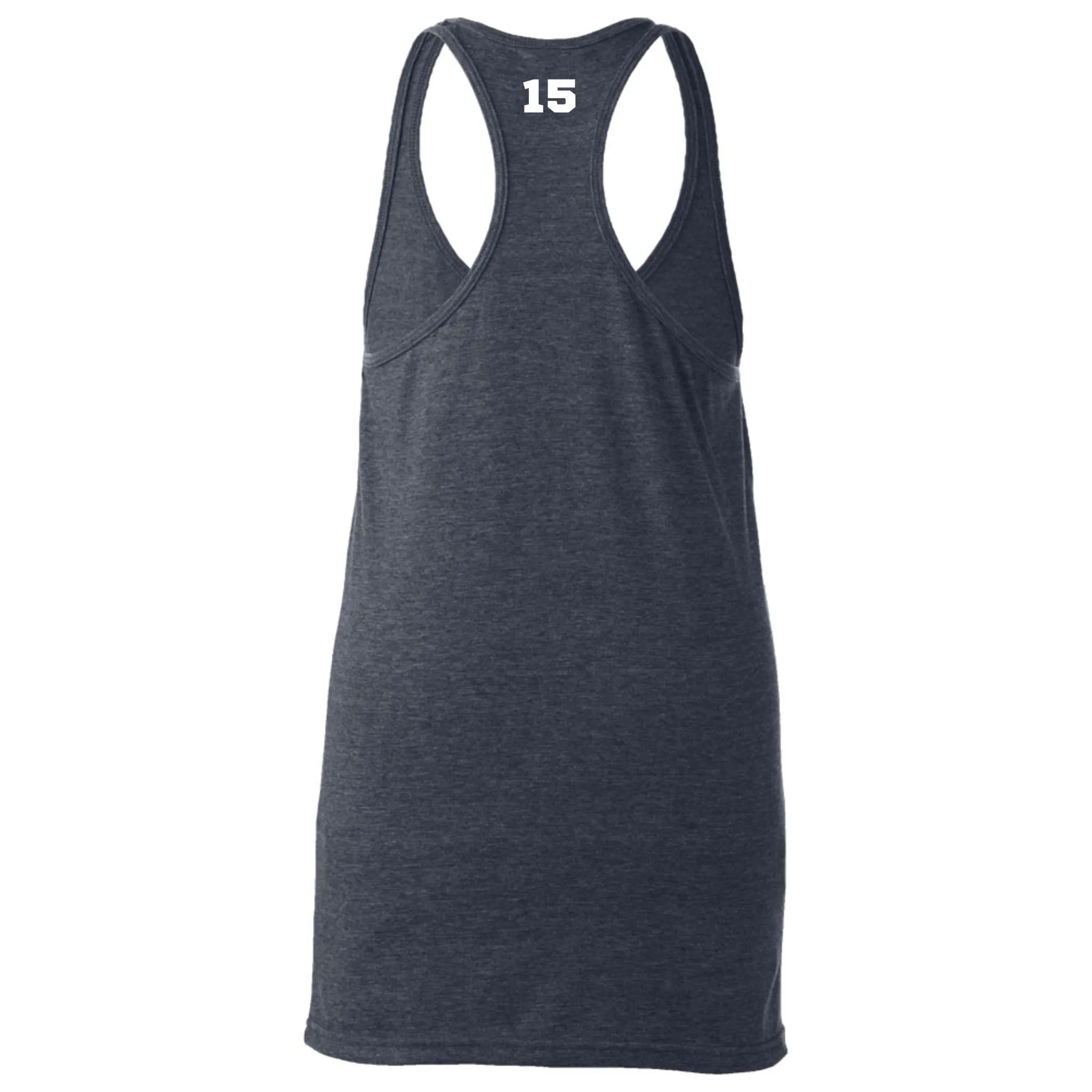 Chap Baseball Racerback Tank- 2 designs- Matte or Glitter