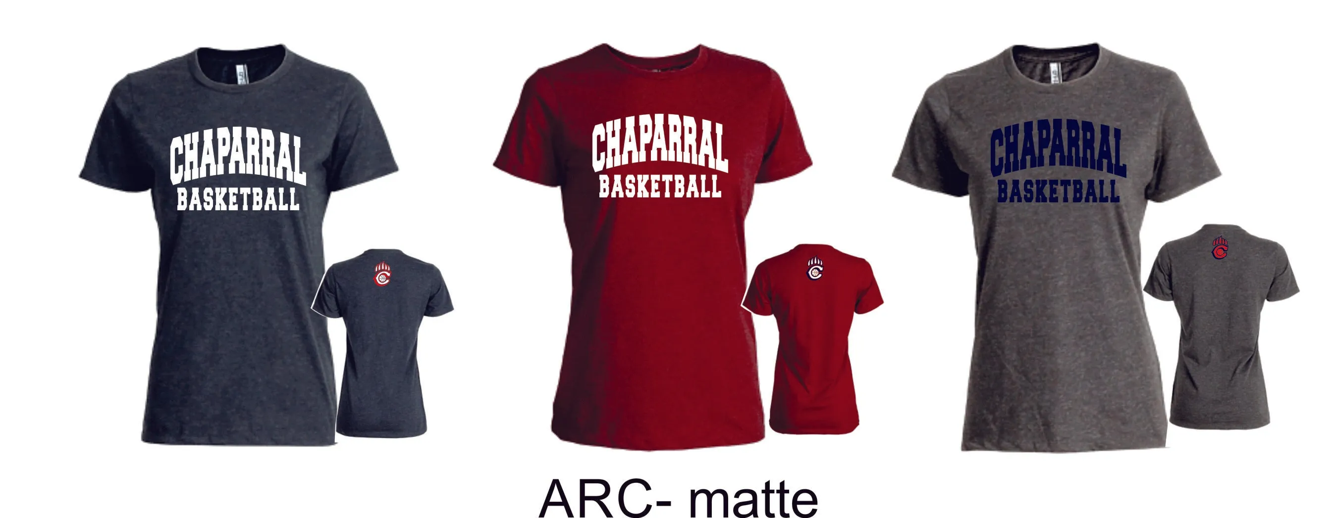 Chap Basketball Ladies or Unisex Cotton Blend Tee- 4 Designs