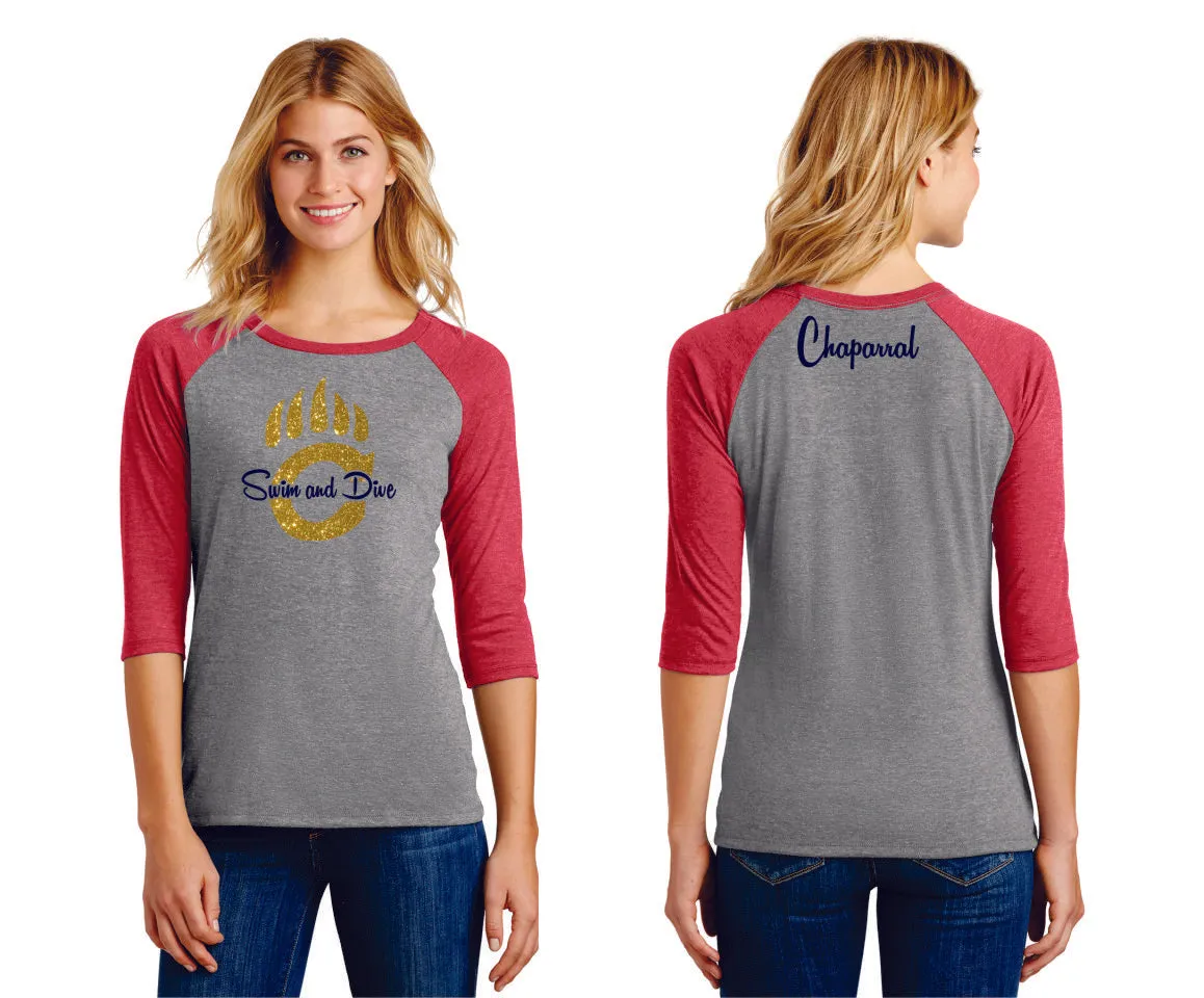 Chap Swim & Dive Raglan - Matte or Glitter