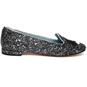 CHIARA FERRAGNI Women's Anthracite Flat shoes charcoal CF 812