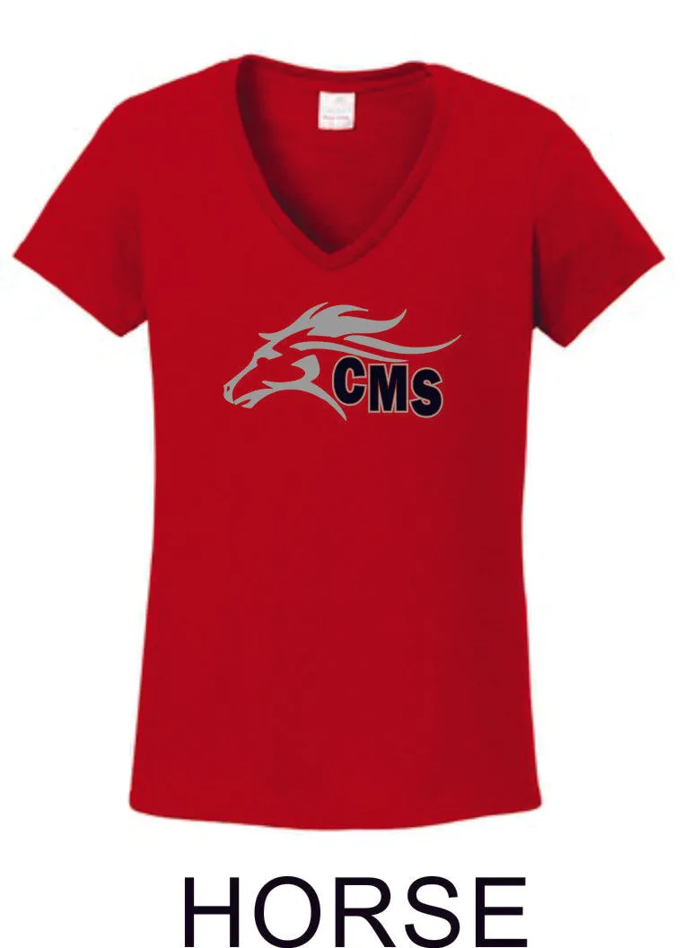 Cimarron Ladies Tee - 3 Designs- Matte or Glitter