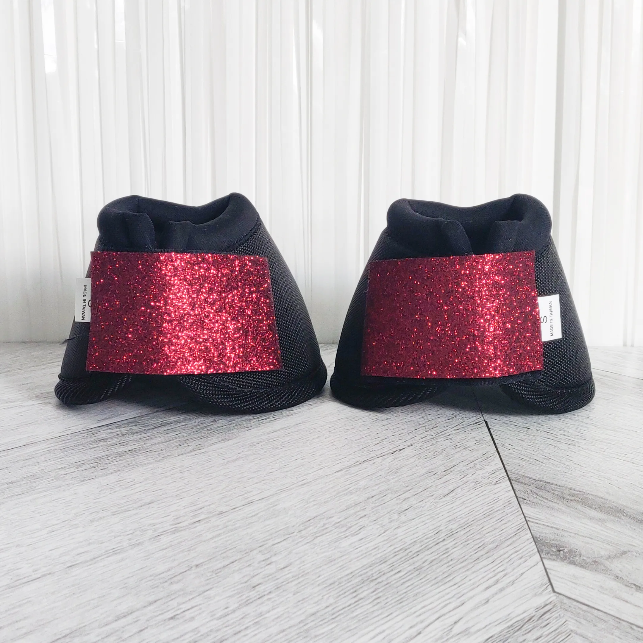 Custom Glitter Bell Boots