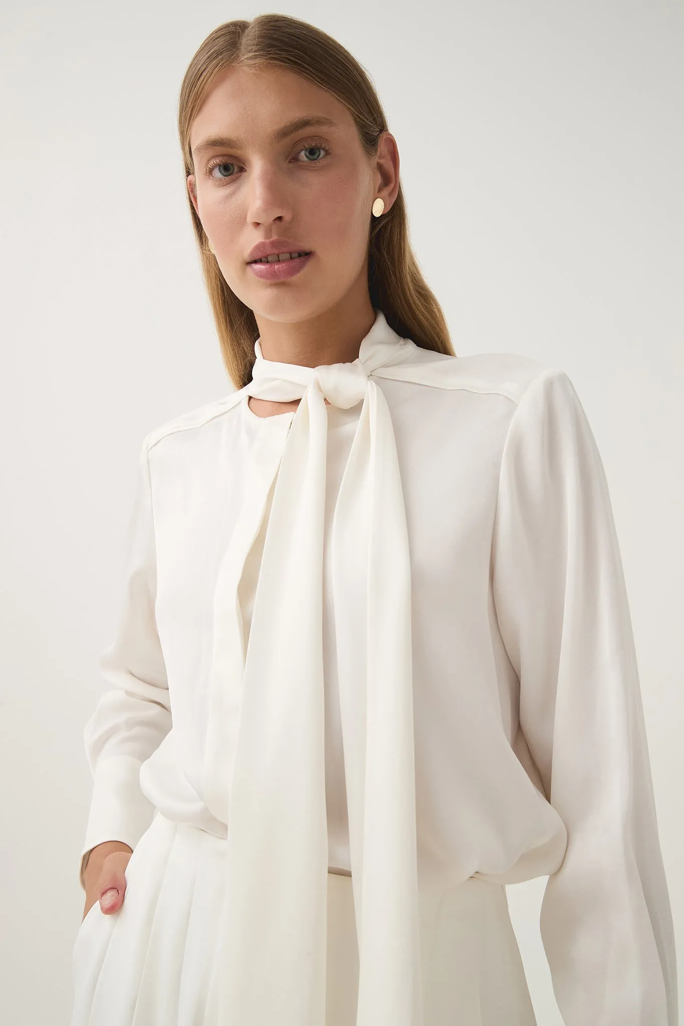 Dura Pussy Bow Blouse