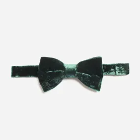 Formal Velvet Hunter Green Bow Tie