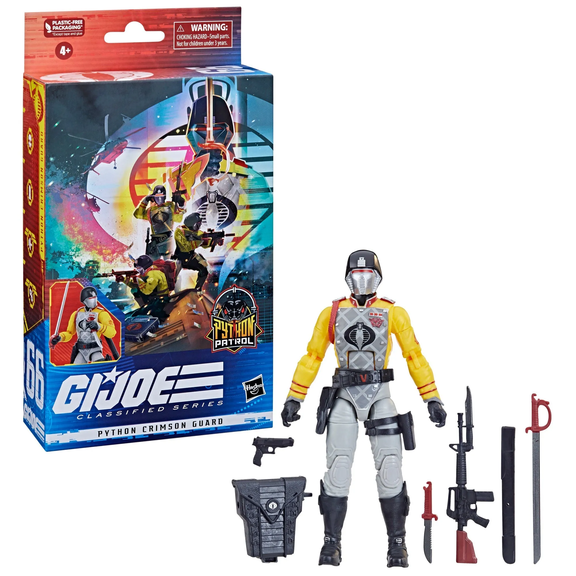 G.I. Joe Classified Series Python Crimson Guard Figure, 66