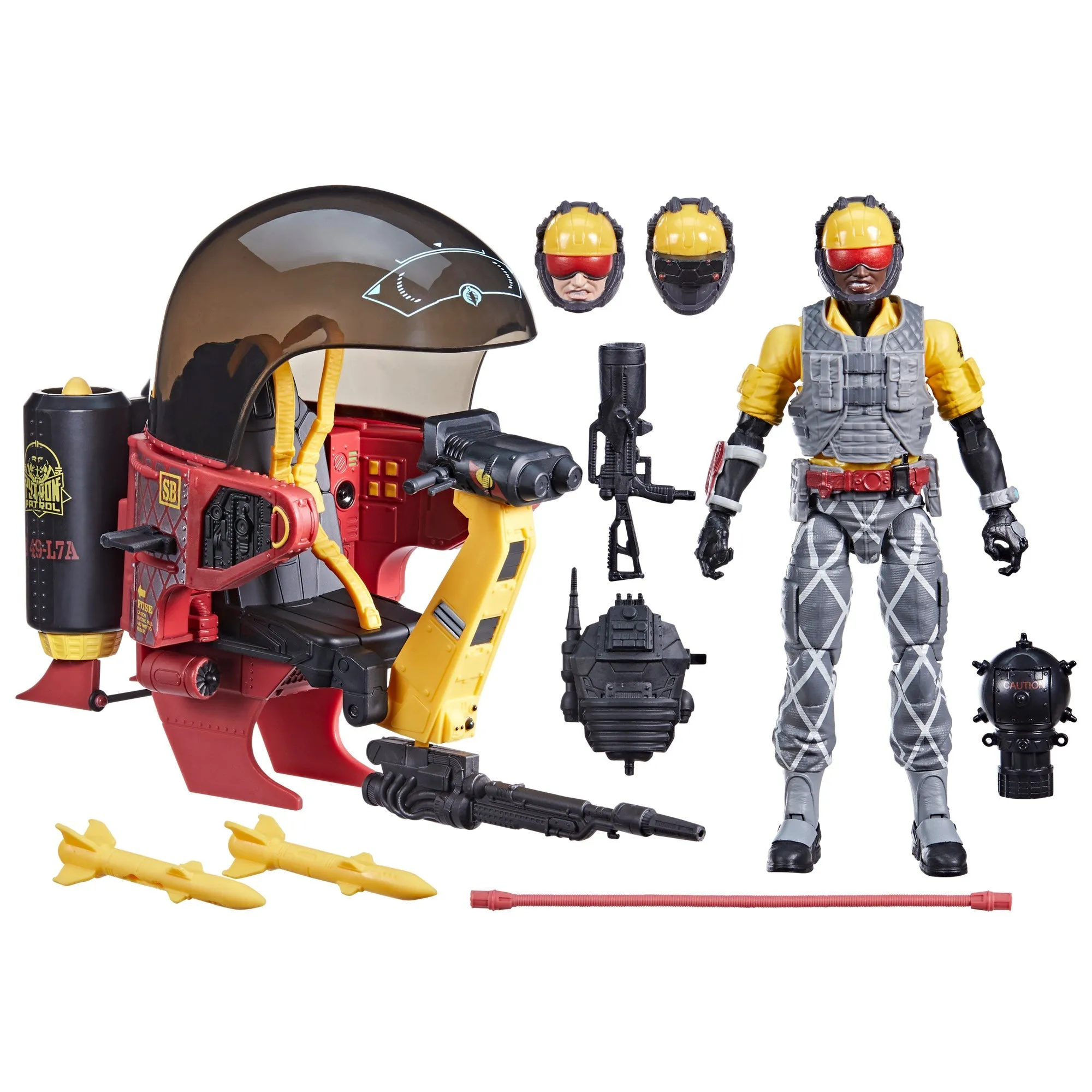 G.I. Joe Classified Series Python Patrol Tele-Viper & Cobra Flight Pod (Trubble Bubble)