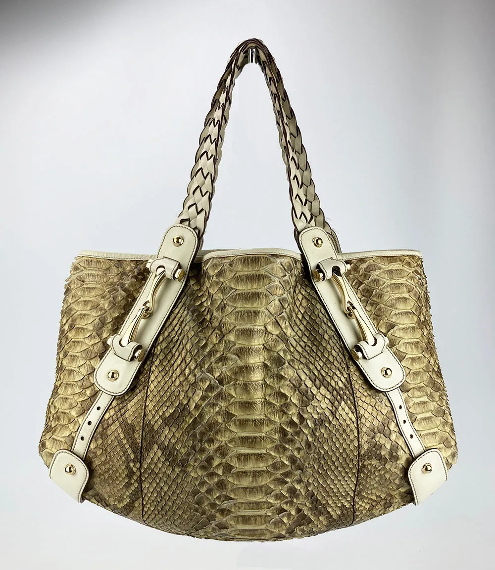 Gucci Python Pelham Shoulder Bag