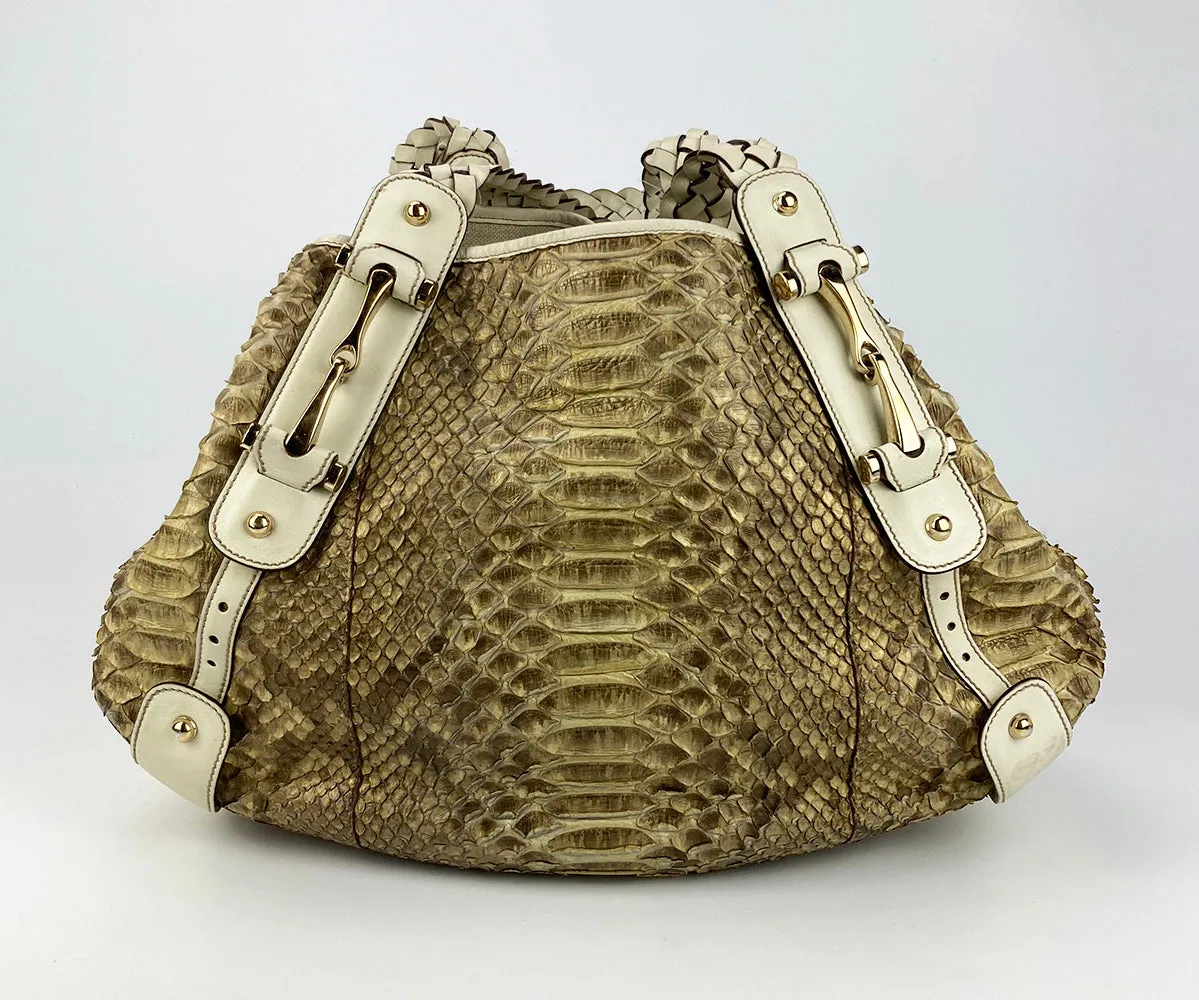 Gucci Python Pelham Shoulder Bag