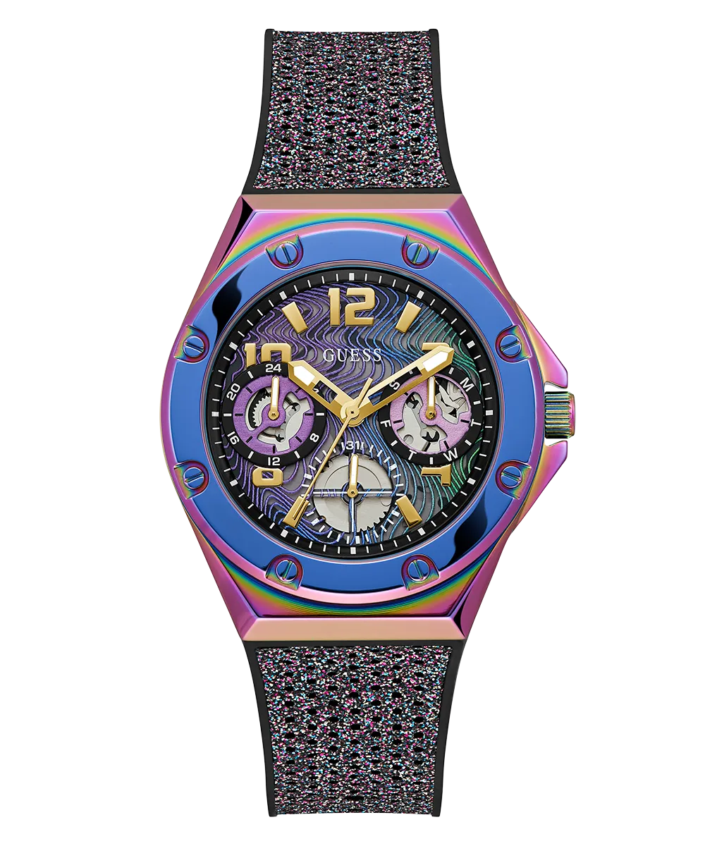 GUESS Ladies 2-Tone Iridescent Multi-function Watch