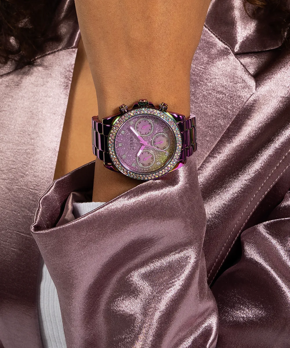 GUESS Ladies Iridescent Multi-function Watch