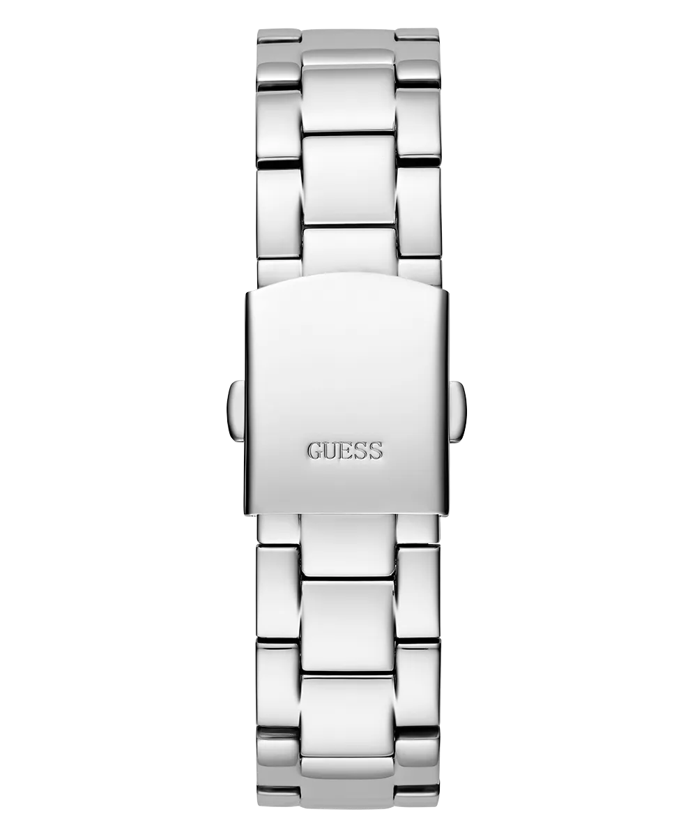 GUESS Ladies Silver Tone Analog Watch