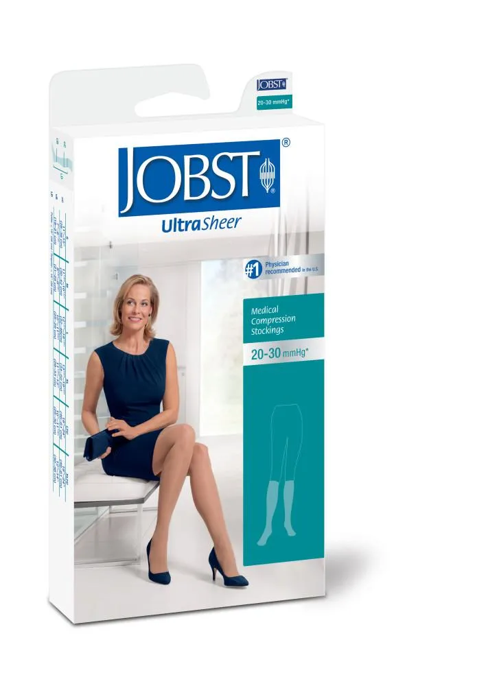 JOBST®  ULTRASHEER KNEE HIGH OPEN TOE 20-30 mmHg