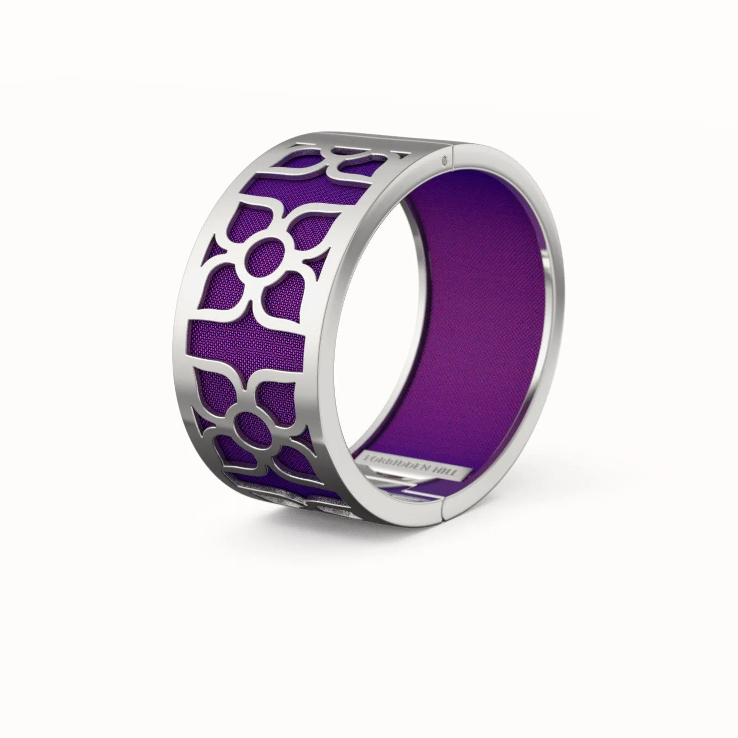 Lotus Bangle - Orchid Purple