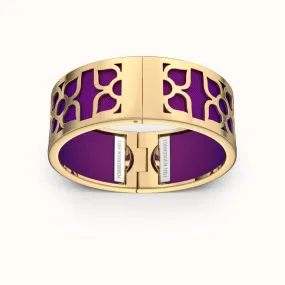 Lotus Bangle - Orchid Purple