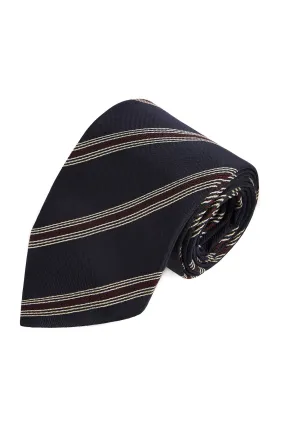 Mi Silk Stripe Tie