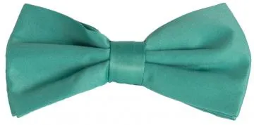 PLAIN MICROFIBER ADJUSTABLE BOW TIES ~ 50 COLORS