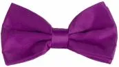 PLAIN MICROFIBER ADJUSTABLE BOW TIES ~ 50 COLORS