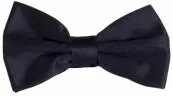 PLAIN MICROFIBER ADJUSTABLE BOW TIES ~ 50 COLORS