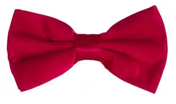 PLAIN MICROFIBER ADJUSTABLE BOW TIES ~ 50 COLORS