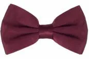 PLAIN MICROFIBER ADJUSTABLE BOW TIES ~ 50 COLORS