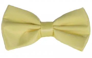 PLAIN MICROFIBER ADJUSTABLE BOW TIES ~ 50 COLORS