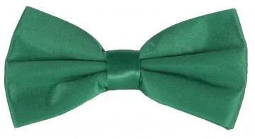 PLAIN MICROFIBER ADJUSTABLE BOW TIES ~ 50 COLORS