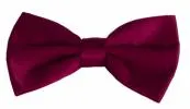 PLAIN MICROFIBER ADJUSTABLE BOW TIES ~ 50 COLORS