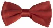 PLAIN MICROFIBER ADJUSTABLE BOW TIES ~ 50 COLORS