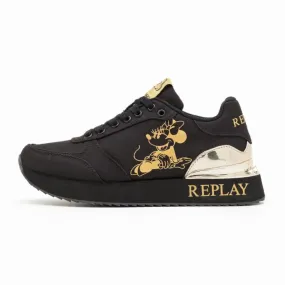 REPLAY Penny Disney Women Sneakers RS8P0001T-BLK