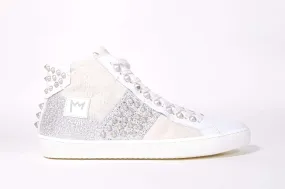 RISERVA | White & Silver - High Top - Women