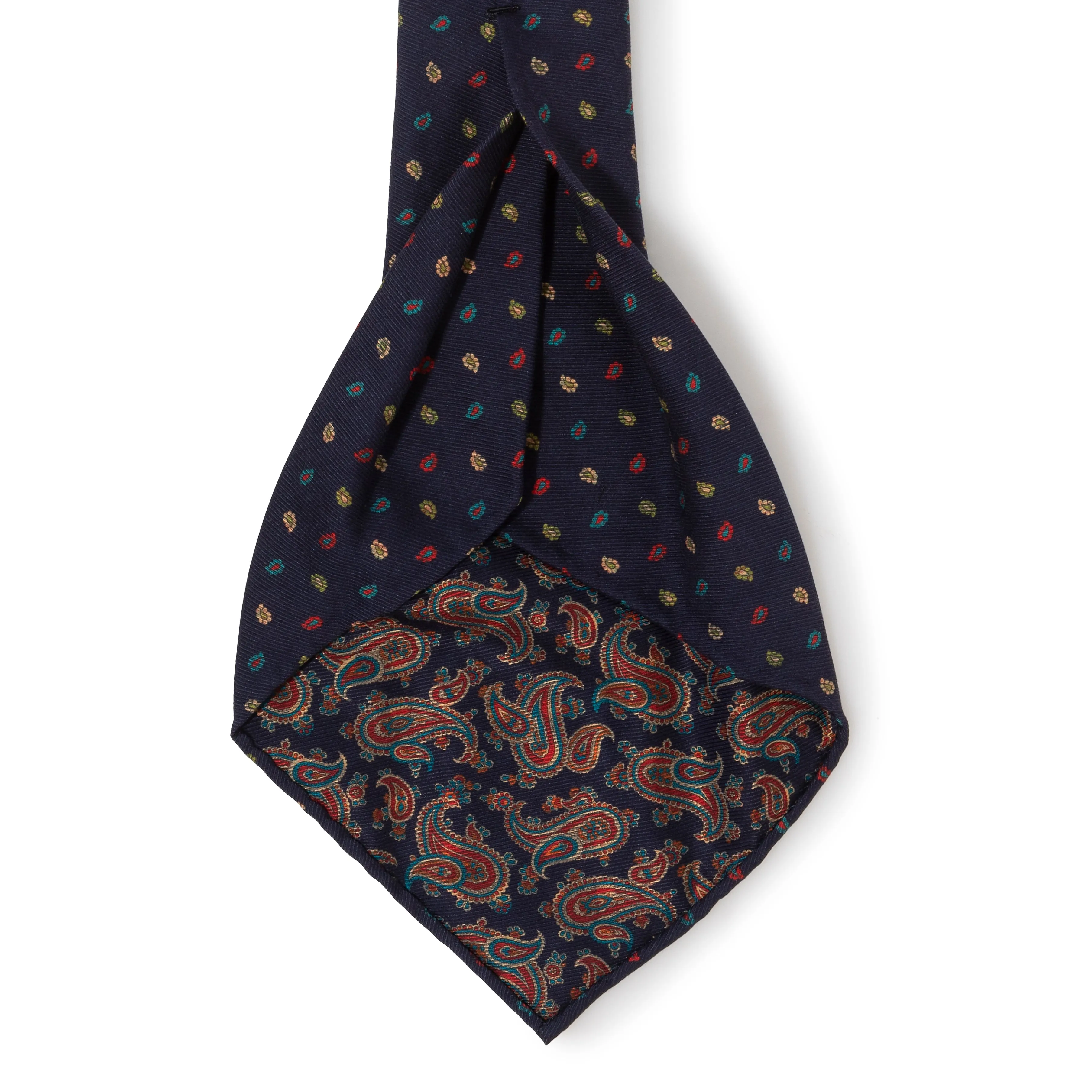 Silk Paisley Seven-fold Tie