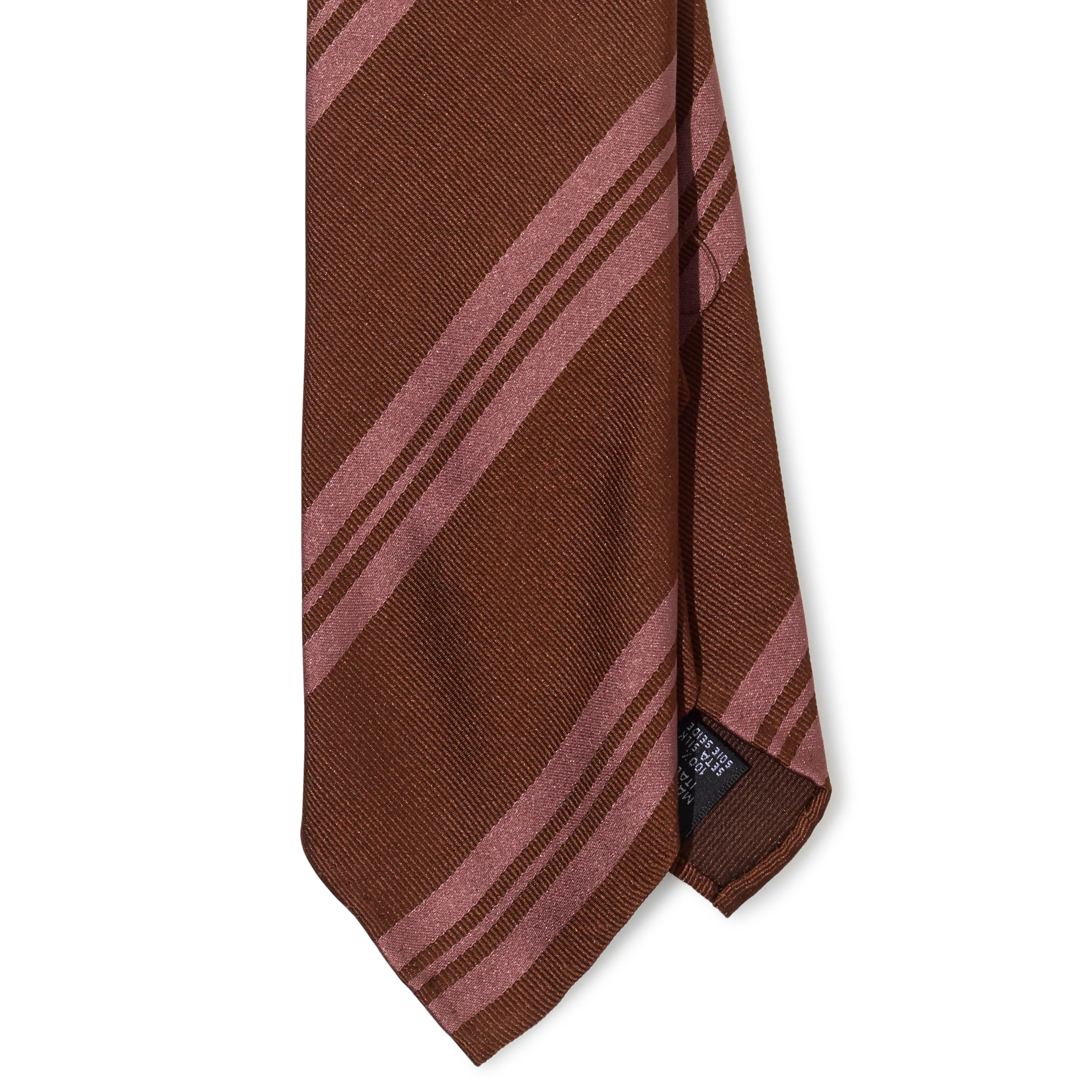 Silk Stripe Seven-fold Tie