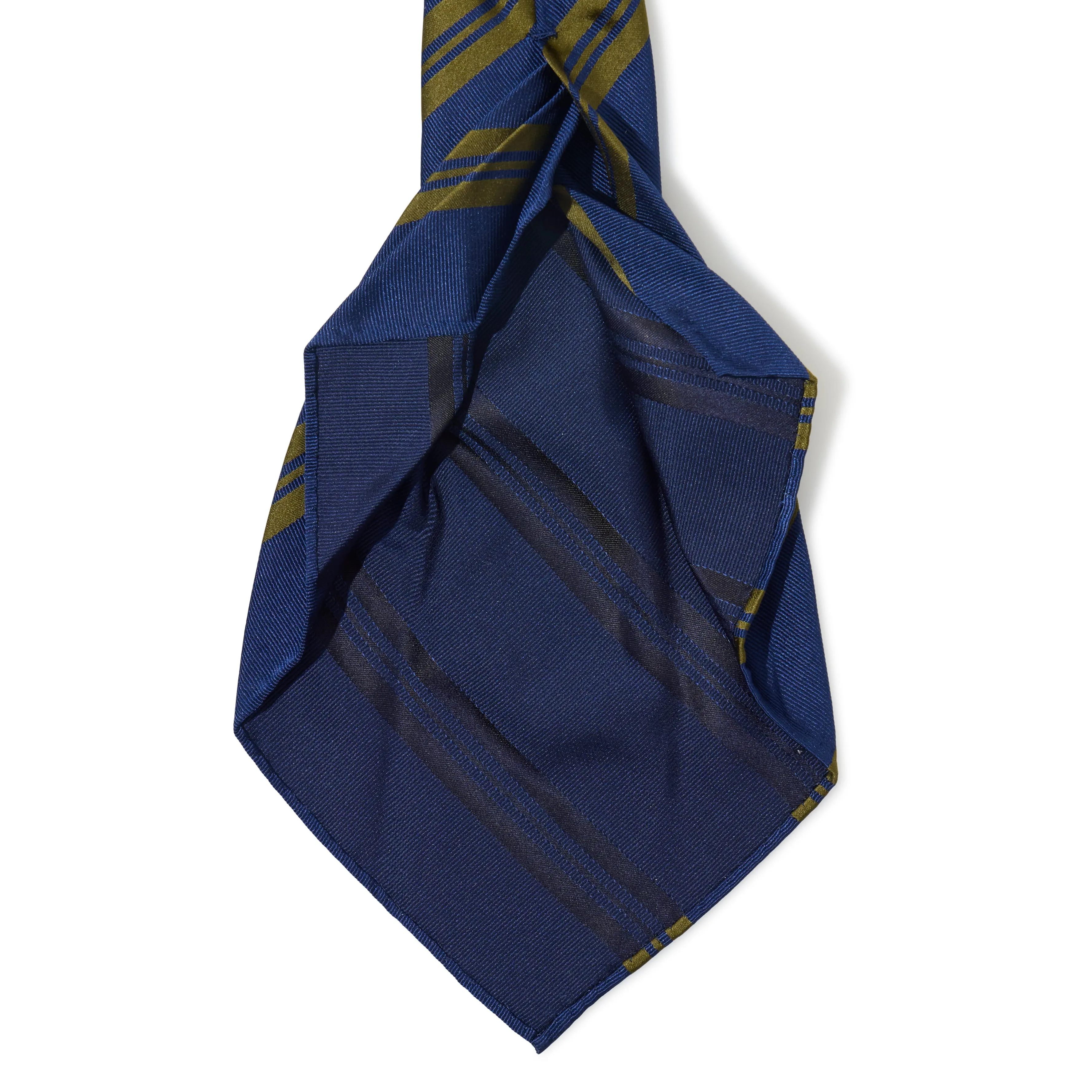 Silk Stripe Seven-fold Tie