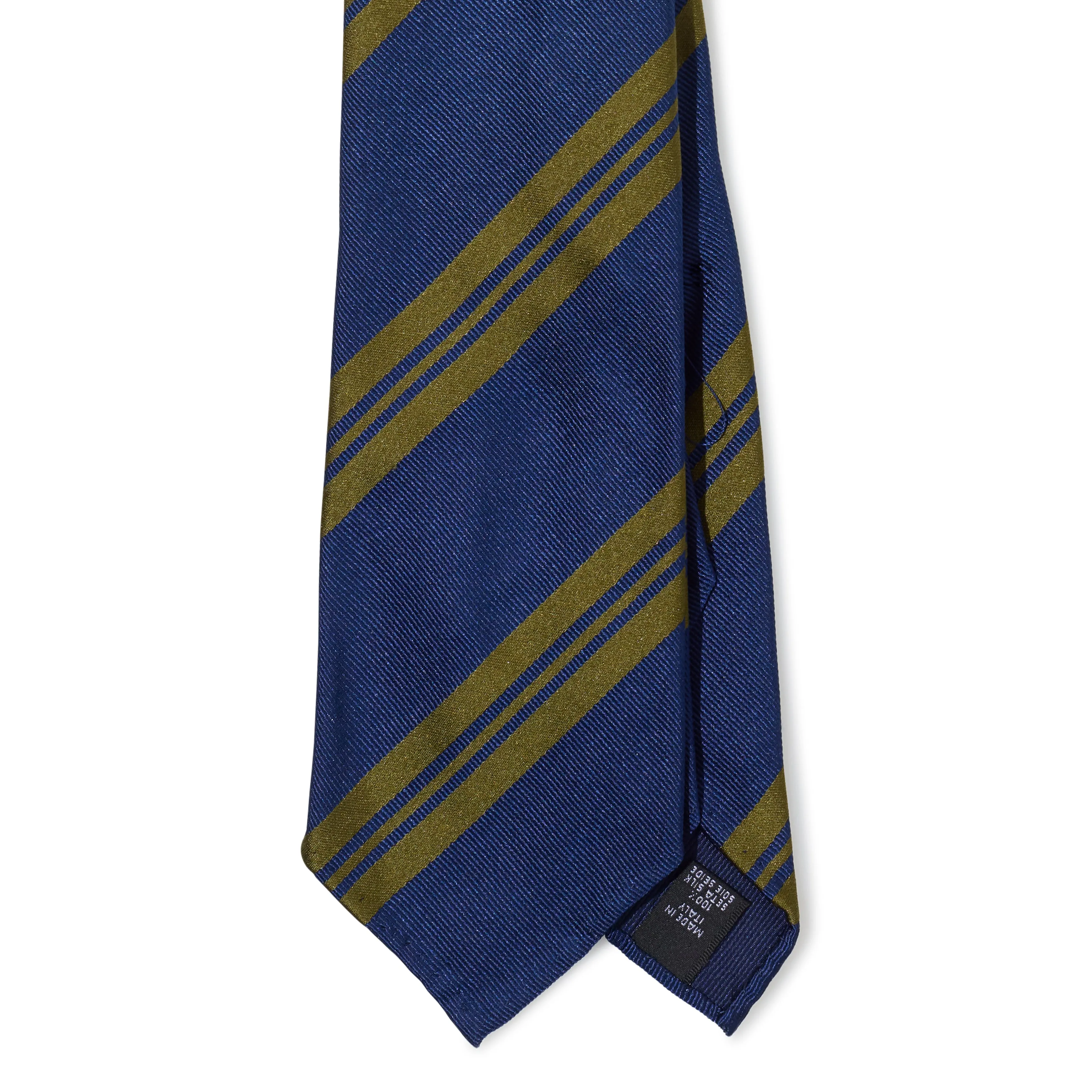 Silk Stripe Seven-fold Tie