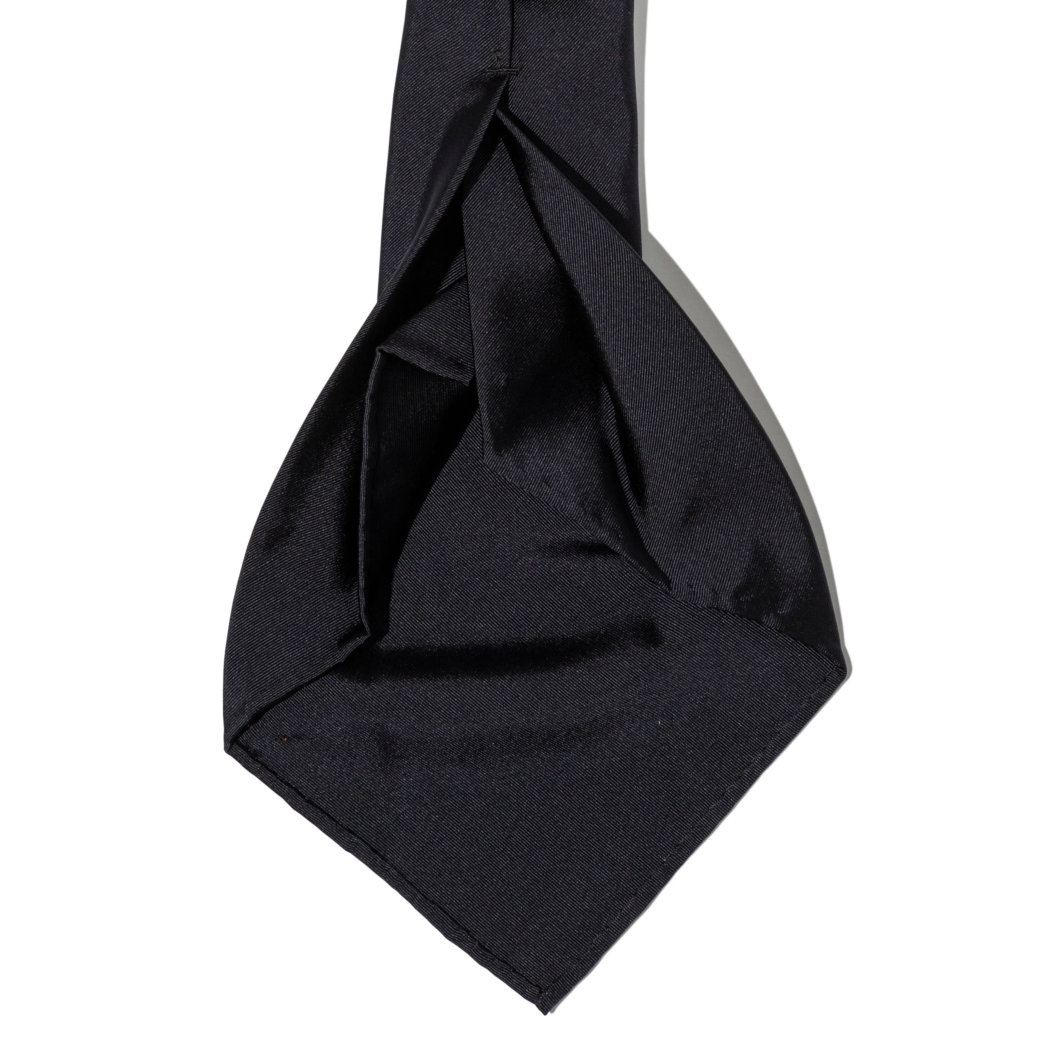 Silk/Cotton Satin Seven-fold Tie