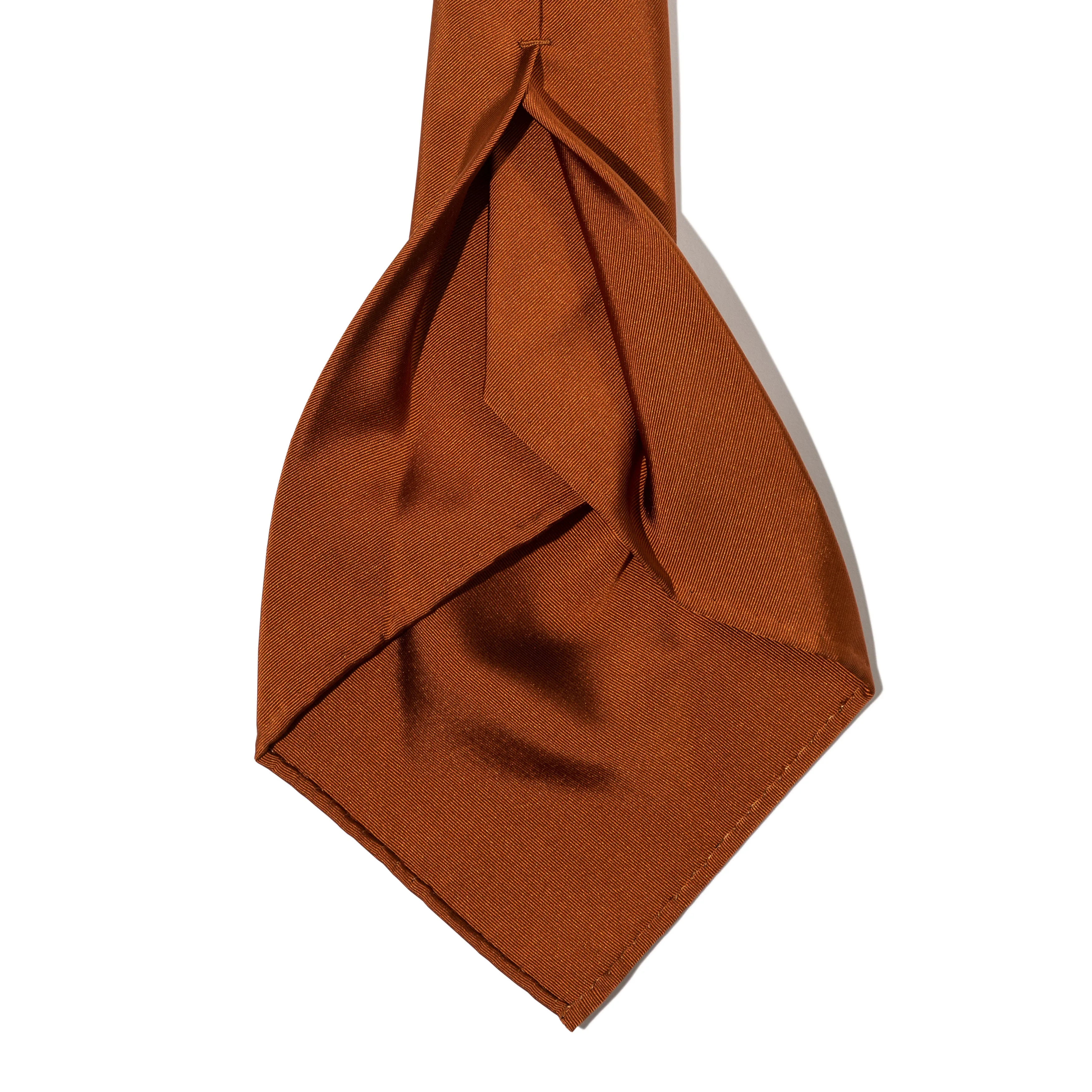 Silk/Cotton Satin Seven-fold Tie