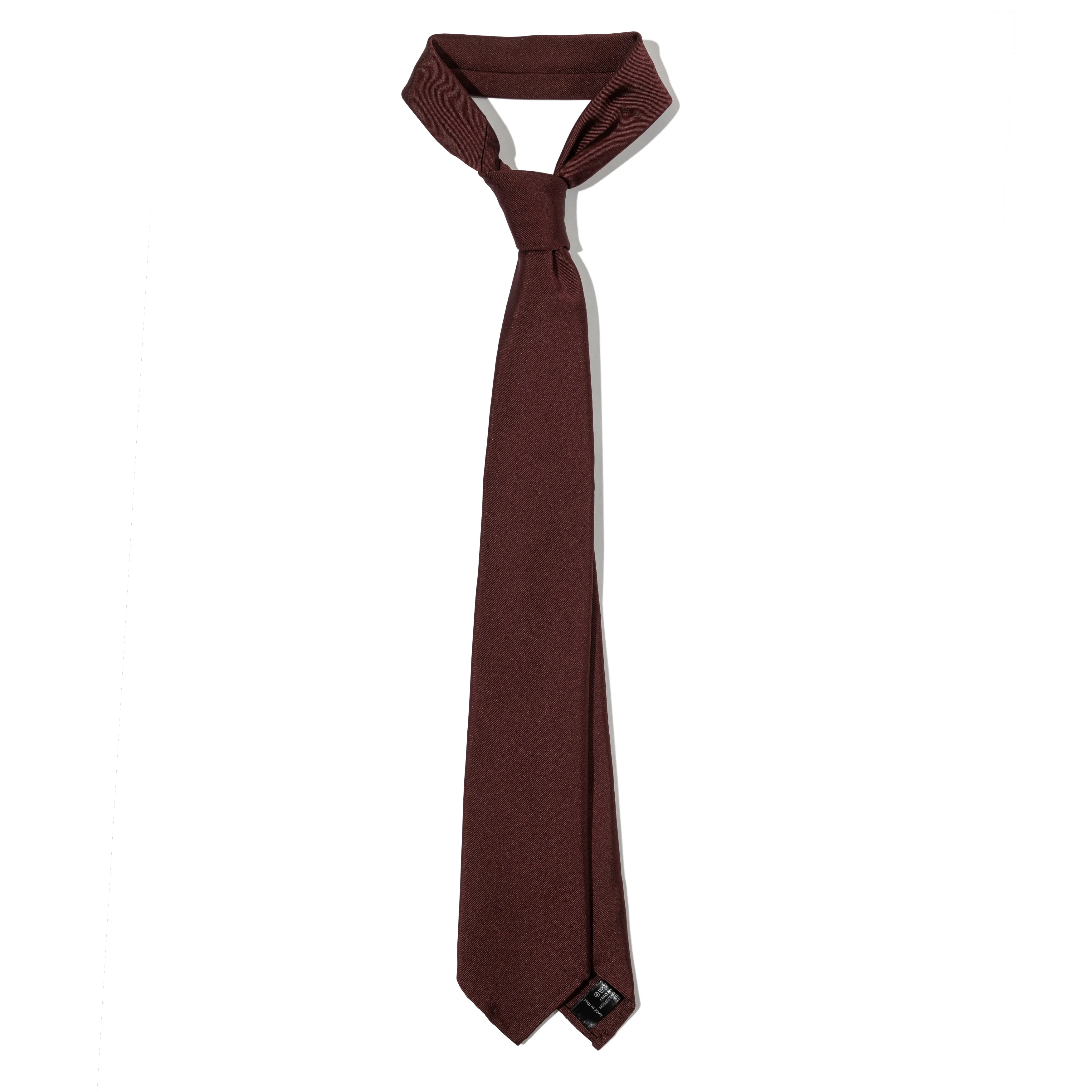 Silk/Cotton Satin Seven-fold Tie