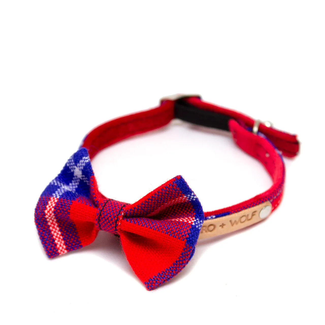 Skuka Red Cat Bow Tie by Hiro   Wolf