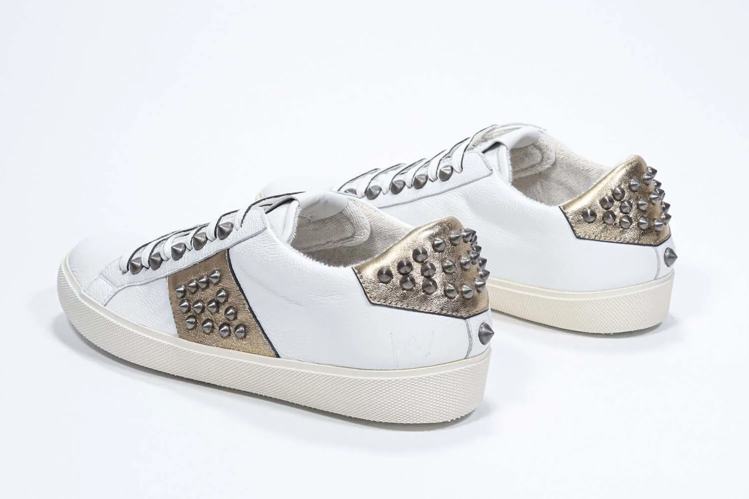 STUDLIGHT | Gold & White  - Low Top - Women